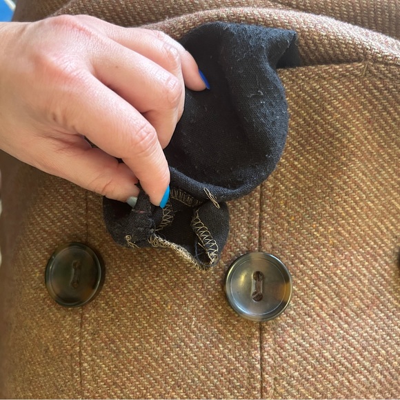 I. Spiewak & Sons peacoat in warm gingerbread - Picture 5 of 8